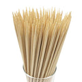 top-tier HOPELF 6" Natural Bamboo Skewers for BBQ，Appetiser，Fruit，Cocktail，Kabob，Chocolate