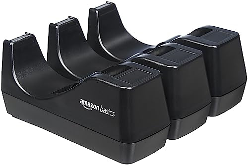 high-quality Basics Weighted Desktop Tape Dispenser with Non-Skid Base, Desk Accessory, Essentials