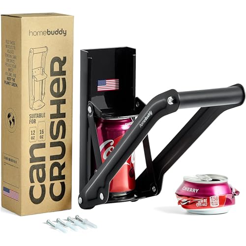 Smart Home HomeBuddy Can Crusher for Recycling - 12 Oz. and Collection