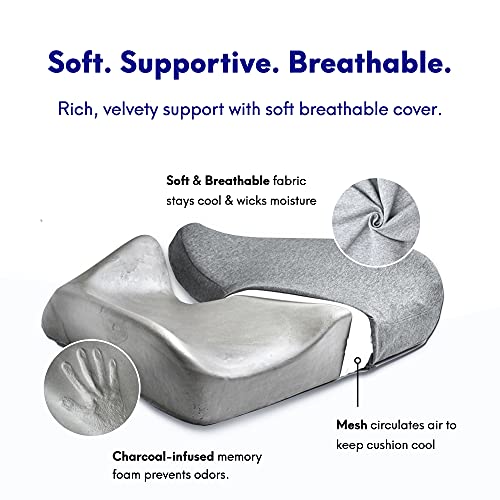Cushion Lab Patented Pressure Relief Seat Cushion for Long Sitting for Daily Use