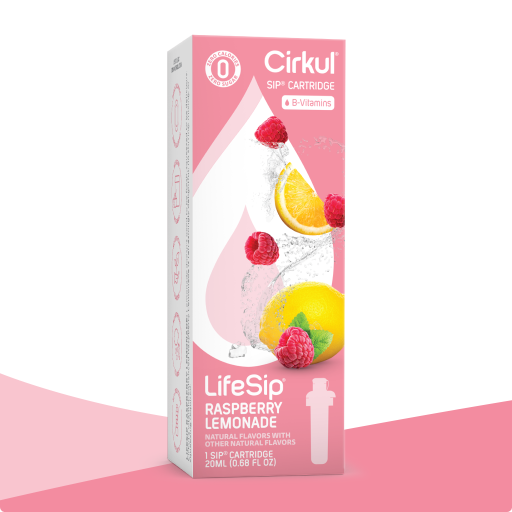 Zero-Calorie LifeSip Raspberry Lemonade OTKN - Zero-Calorie Multi-Flavor Sip Pods for Water Bottle - Default Title