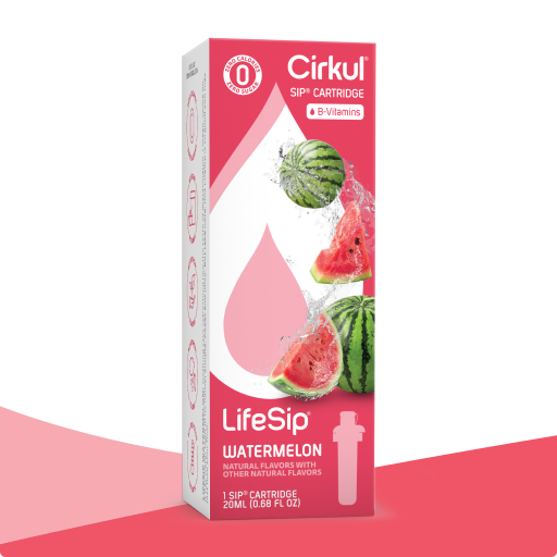 Vitamin-Infused LifeSip Watermelon 23L4 - Sugar-Free Fruit Flavor Cartridge Refill - Default Title