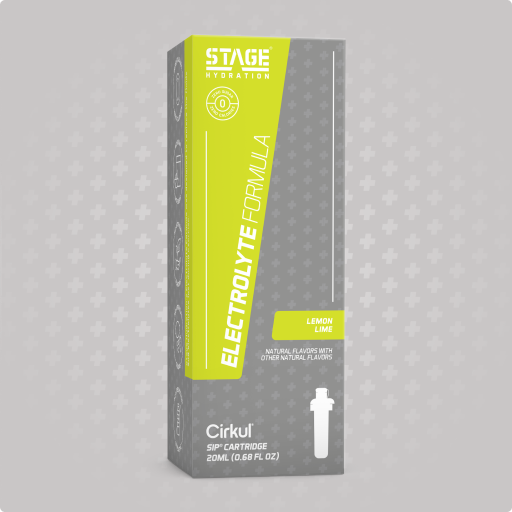 Refreshing Electrolyte Stage Lemon Lime XQ82 - Electrolyte Hydration Enhanced Taste Cartridges - Default Title